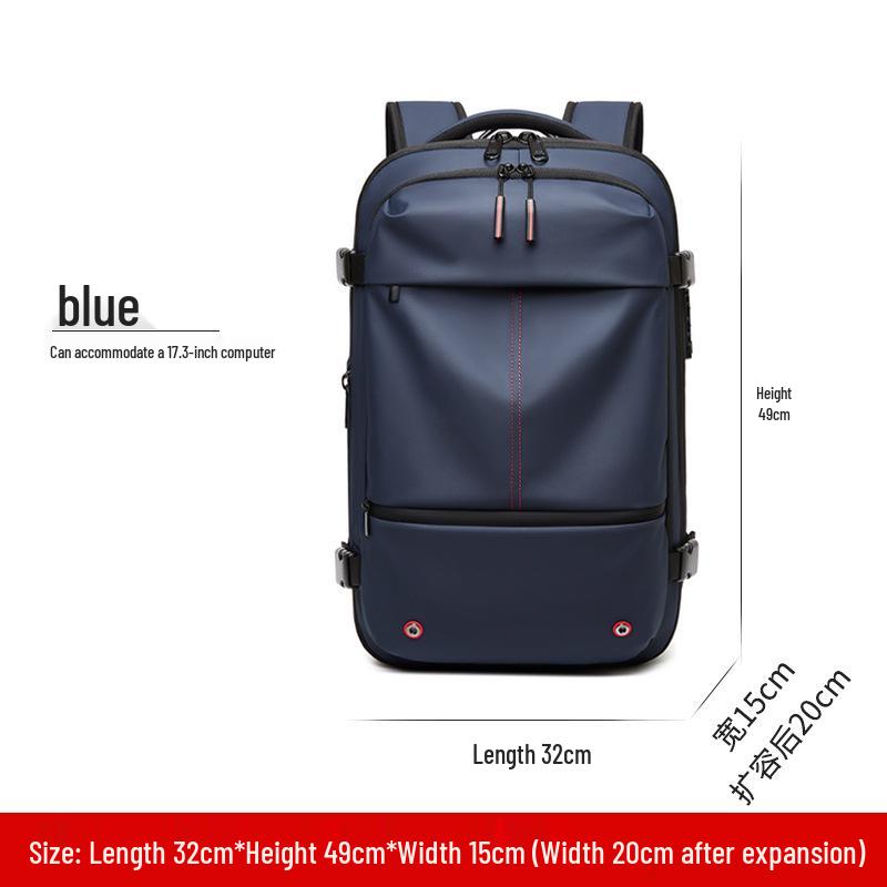 Bestselling Waterproof One-Button Vacuum Compression Backpack for Business and Travel with Large Capacity and Multifunctional Design.