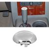 Shifter Knob Chrome Cap,Automatic Transmission Shift Lever Knob Replace Assembly for Ford F-150 2007-2012