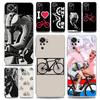 Mountain Bike Cycling Art Phone Case For Xiaomi Redmi Note 13 12 5G 9S 9 8 10 11 Pro 4G 9T 13C 12C 10C 9C 9A 7 Clear Soft Cover