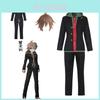 Authentische Danganronpa Trigger Happy Havoc Makoto Naegi Jacke Cosplay Hoodie