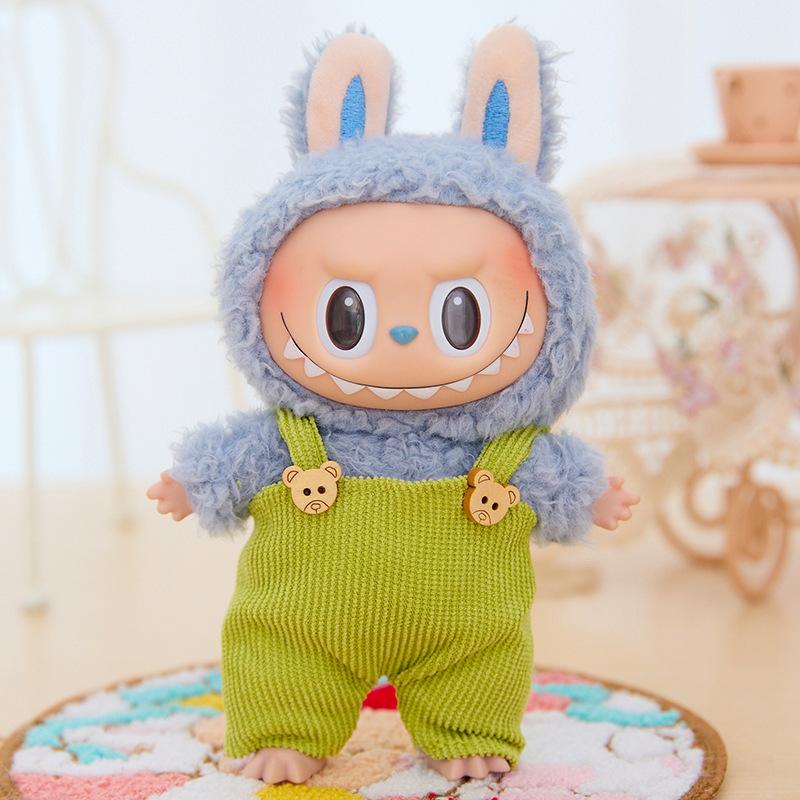 Labubu Clothing, Doll Pendant, 17cm Doll Clothing, Sitting Party Series, Dress Up, Clothes Straps, Pendant Accessories