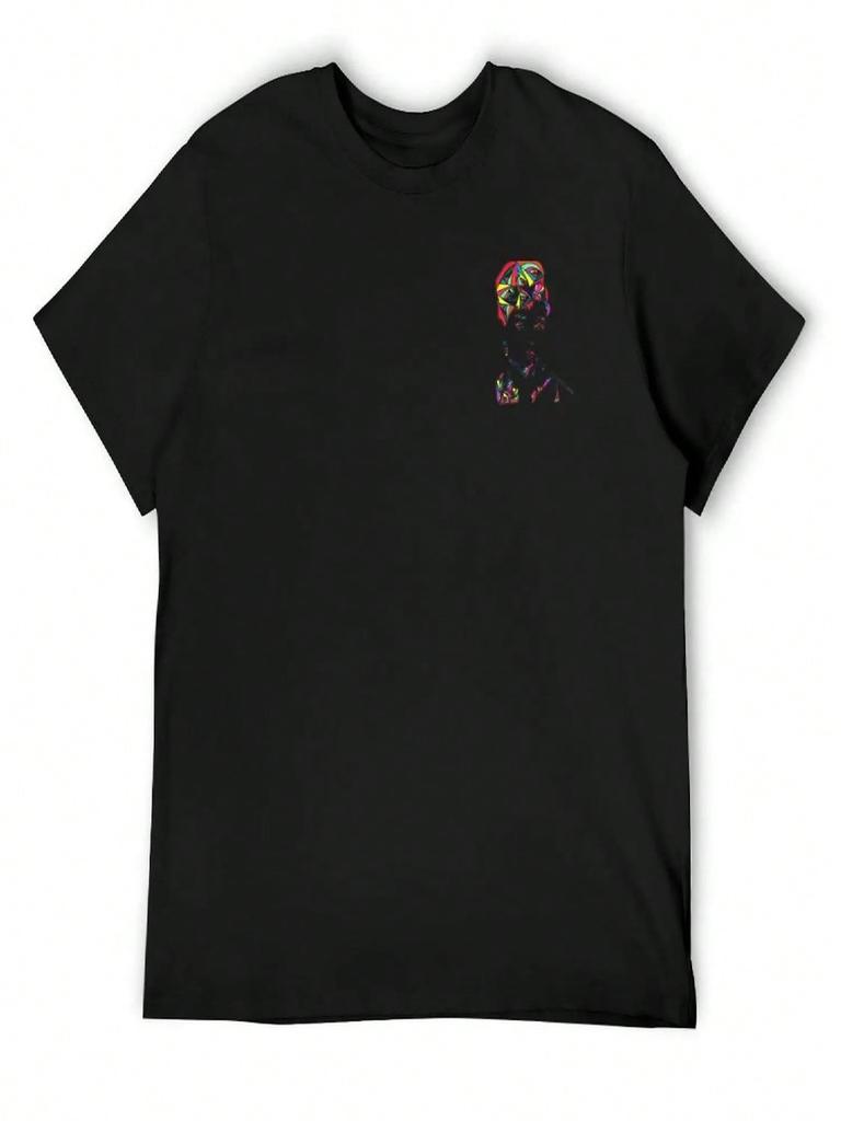 Mosaic T-Shirt Rapper Graphic Tees Customs Design Your Own New Edition unisex's Clothing