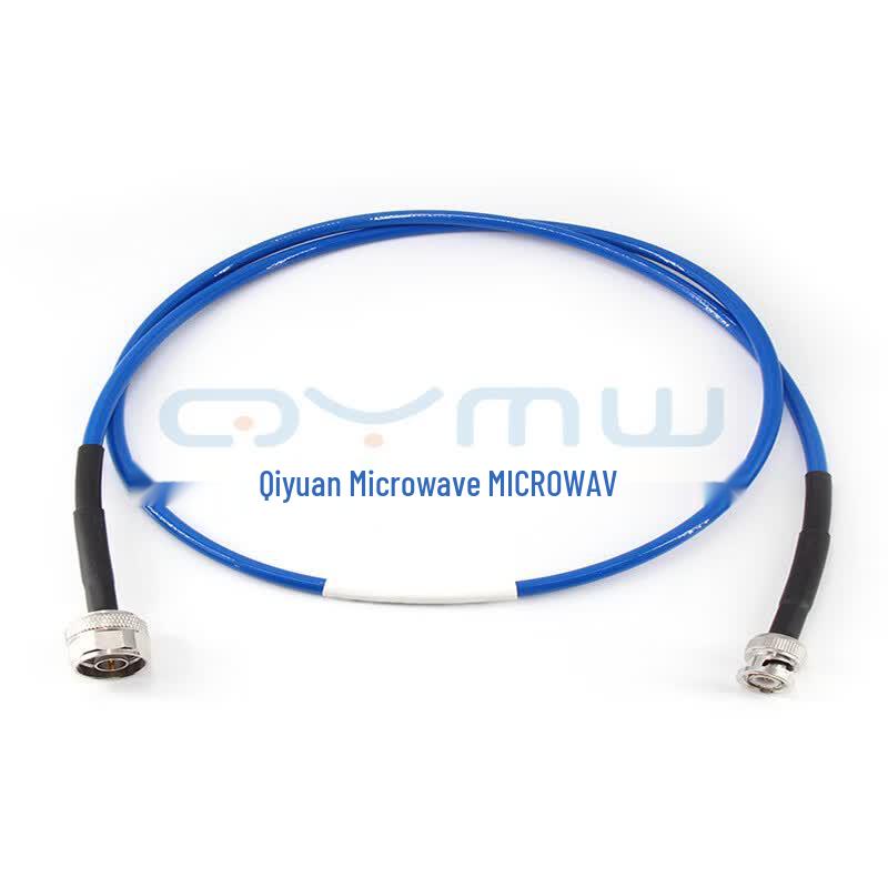 QYMW 6G Flexible Low-Loss RF Coaxial Cable N Male to BNC Male 1.5m