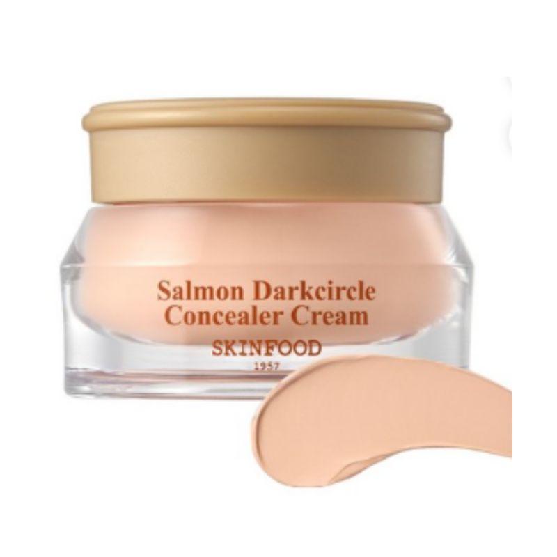 SKINFOOD Salmon Dark Circle Cream Concealer 10g (Options: No.0 Salmon Light / No.1 Salmon Blooming / No.2 Salmon Beige) No.0 Salmon Light