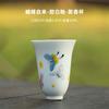 1pcs 50ml Ceramic Fragrance Cup Home Hand-painted Tea Cup Personal Tea Set Chinese Underglaze Colored Cups