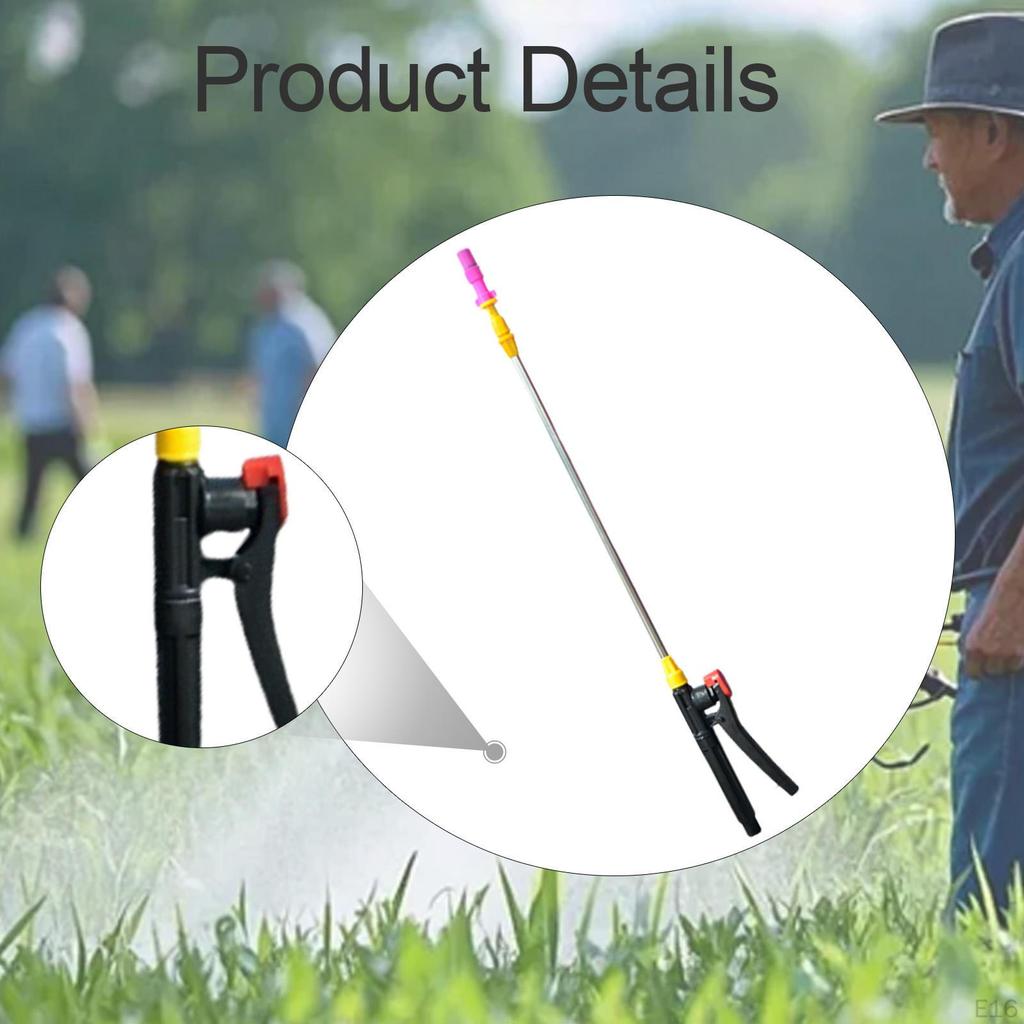 Retractable Spray Pole Garden Accessory 70cm-130cm Extension for Outdoor Use