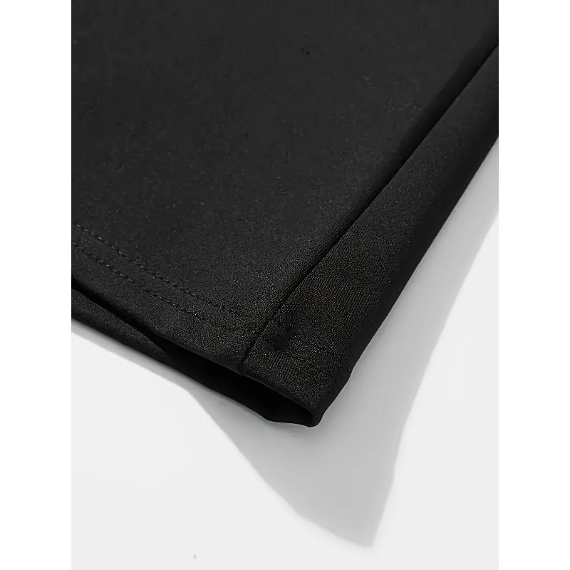 European Sizes Plus Size Men's Short Sleeve T-shirt, CALLED A DAD Print Casual Comfy Breathable Summer Tee Tops