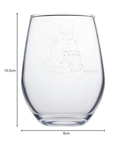 Noritake Tumbler, Totoro and White Clovers, Diameter: Approx. 6cm, Height: Approx. 10.5cm, Capacity: Approx. 325cc (full), TTR-5/T45102
