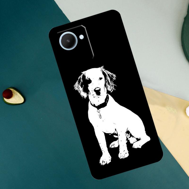 

Cartoon Cocker Spaniel For Realme C63 C61 C71 C55 C67 C51 C75 C65 C53 10 11 12 13 14 Pro Plus GT6 GT7 15 Pro Case Realme 11 Pro