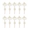 Wooden Wildflower Decors,Wood Flower Cutout for DIY Crafts,Wall Decors Hanging Florals Sculpture Wildflower Stems