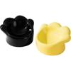 Cat Cute Cute Cartoon Simple Cat Claw Cat Bowl Small and Medium-sized Dog Bowl Feeding Drinking Bowl Pet Bowl Supplies