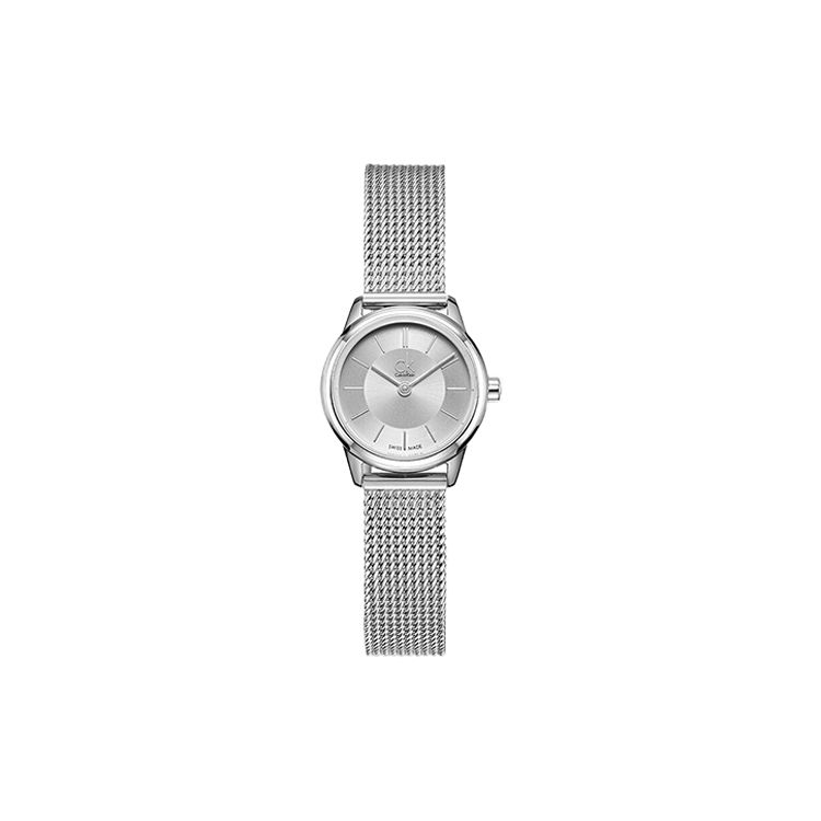 

Calvin Klein Minimalist Series Watch Quartz Movement Stainless Steel Bracelet Silver Dial Classic Women watches K3M23126 Regular Watch Box,Silver Dial