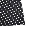 Women's Fashion Summer Spring Polka Dot Print Sleeveless O-Neck High Waist Casual Dresses