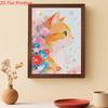 DIY Full Drill Diamond Painting Kit Cute Cat Floral Pattern Rhinestone Canvas Art for Cozy Room Decor Gift, Great for Wall Decoration Art Work