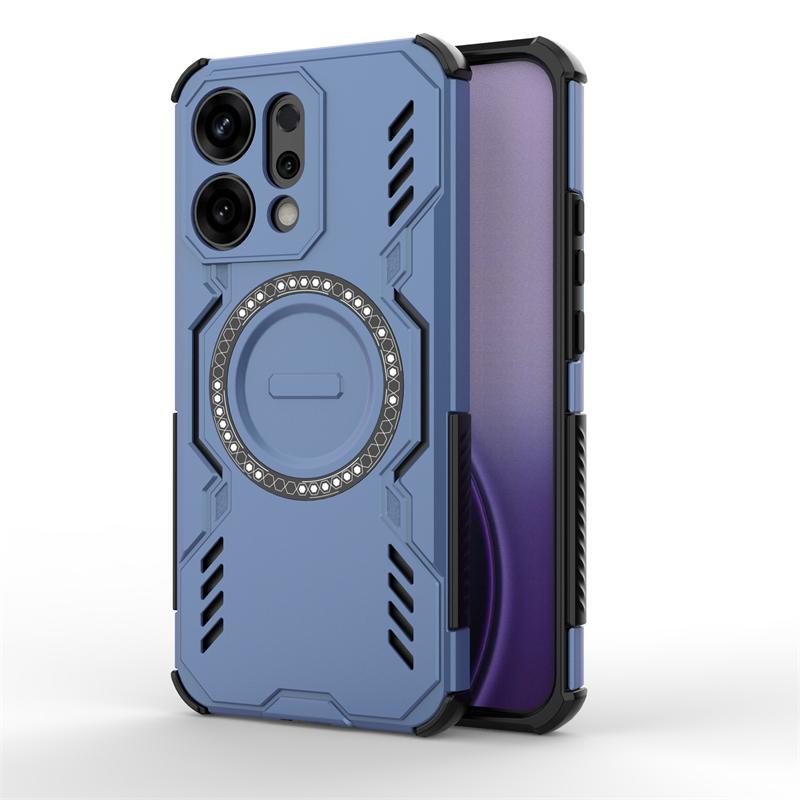Shockproof Back Cover For Oppo Reno 14 Case For Oppo Reno 14 Pro Magnetic Adsorption Wireless Charge Cover For Oppo Reno 14 Case