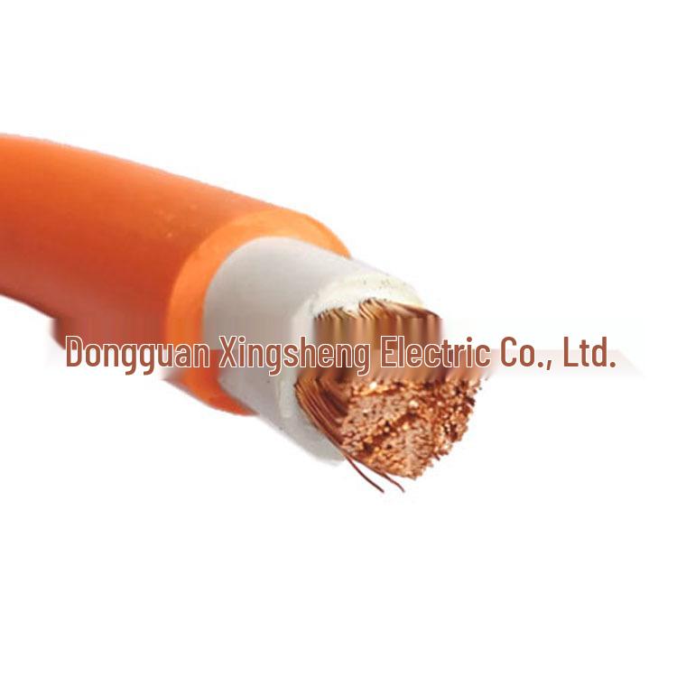 RV50 Orange Double Rubber Welding Cable with Copper Wire