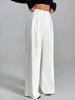 Women's Casual Pants Spring/Summer/Autumn/Winter New High Waist Wide Leg Design Trousers