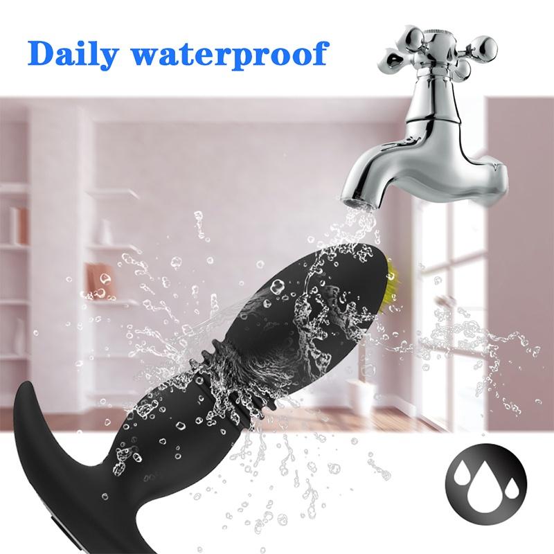Anal Vibrator for Men Prostate Massager Wireless Remote Control Dildo Butt Plug Vibrator for Adult Masturbators Anal Sex Toys