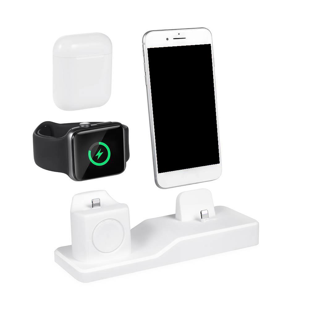 3 in 1 Charging Dock Charger Stand For Apple Watch Series/AirPods/iPhone  Station comprar a buen precio — entrega gratuita, reseñas reales con fotos  — Joom