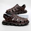 Fashion Soft Comfortable Mens Sandals Non-Slip Beach Shoes Gladiator Male Summer Casual Flats Quick Dry Roma Shoes Wading Aqua Sneakers
