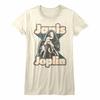Janis Joplin Janis Natural Junior Women's T-Shirt