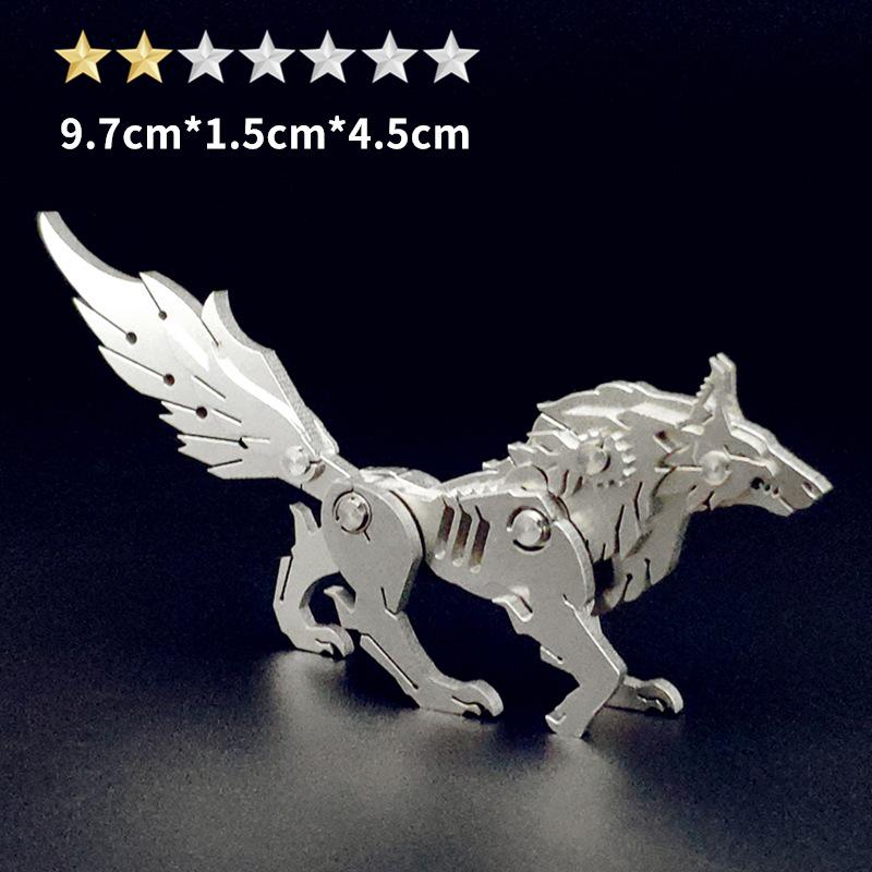 3D Metal Scorpion Jigsaw Puzzle - Mechanical Assembly Toy for Kids