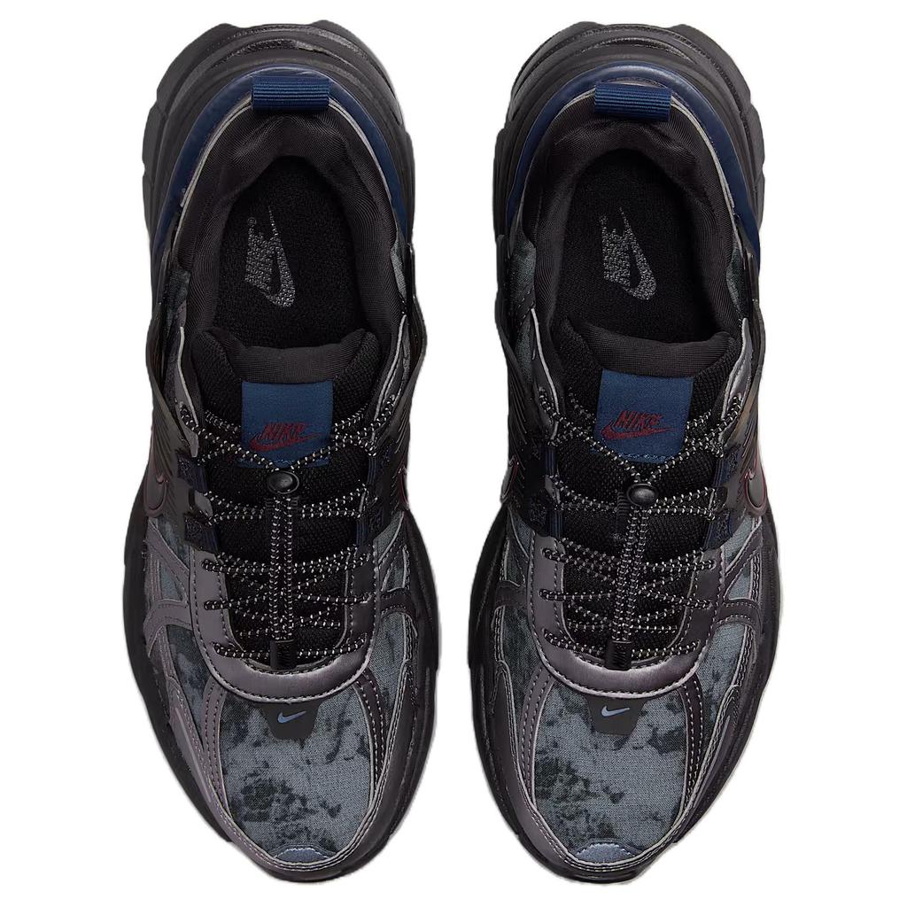 Nike V2K Run Metál Sötétszürke Bordó Összetörés (Női) Férfi Sneakerek Sötétfüstszürke Fekete HQ4053-001