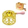 Sealing Stamp Furnace Sealing Wax Furnace Spoon Sealing Stamp Set (Gold)
