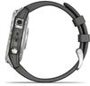 Garmin Fenix 7, Silver w/Graphite Band "010-02540-01" (timbru Verde 0.18 Lei)