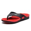 Men's flip-flops massage bottom color matching large size beach slippers outdoor leisure foot pinching lightweight