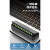 Hidden Luminous Temporary Parking Number Plate Car Interior Accessory