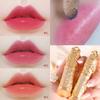 Qin Derdom Clear Flower Jelly Lipstick, PH Color Changing Lipstick Balm, Waterproof, Long-Lasting Moisturizing Matte