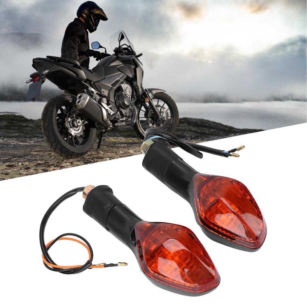 2pcs Motorcycle Turn Signal Light Front Indicator Blinker Replacement for CB500X CB1300 NC700 2013‑2020