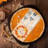 36 PCS Thanksgiving Silverware Cutlery Holders Thanksgiving Utensil Decor Fall Decor for Home Thanks Maple Leaf Silverware Paper Pouch Fall Harvest