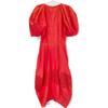 STELLA McCARTNEY 6A0122 3BU304 Red Bride Anglaise Puff Sleeve Dress dress 36 RedUsed