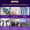 Outdoor LED Waterfall Icicle Lights - Starry Sky, Colorful & Waterproof for Christmas Decoration