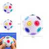 Rainbow Ball 20 Hole Puzzle Toy For Kids Brain Teasers Educational Gift