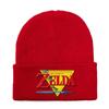 Of Legend Zelda Printed Knit Hat With Ear Protection For Game Enthusiasts