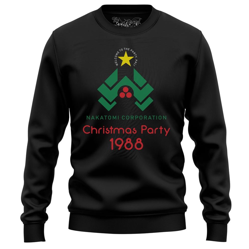 

Nakatomi Christmas Party sweatshirt - Ho-Ho-Ho! 100% Cotton, Funny print, Unisex S