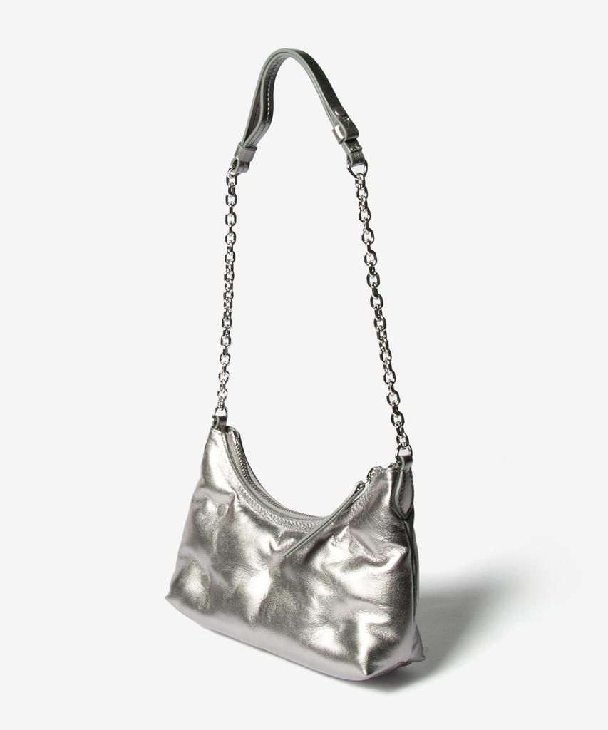 Maison Margiela GLAM SLAM Metallic Grey Shoulder Bag SB1WG0021P6748 Women's [Used]
