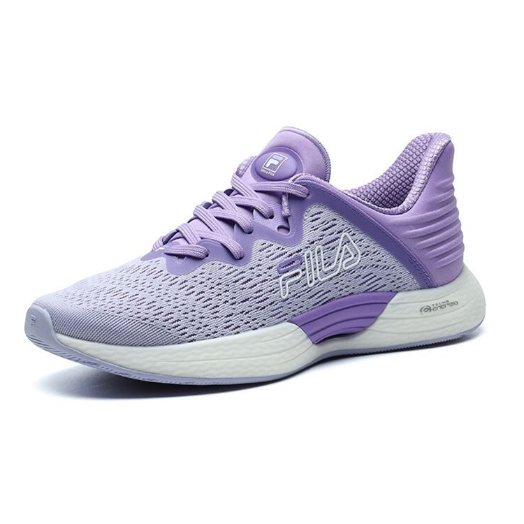 FILA Heritage-FHT Sports Trend Fabric Low-Top Training Running Shoes Women sneaker Stone-Purple A12W122104FPH
