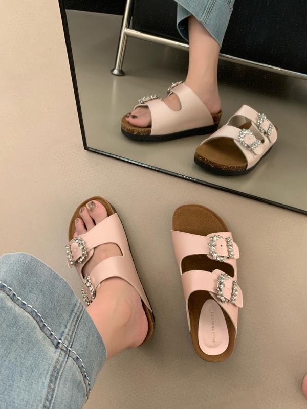 Fashion Slippers Women Summer Slides Shoes Pantofle Platform Soft 2025 Retro Scandals  Shoes Women House Slippers Platform Pantofle Slid