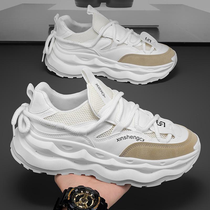 2025 Neue Herren-Sneaker Mode Vielseitig Koreanische Edition Freizeitschuhe Atmungsaktiv Weiche Sohle Verschleißfest Sport Laufschuhe