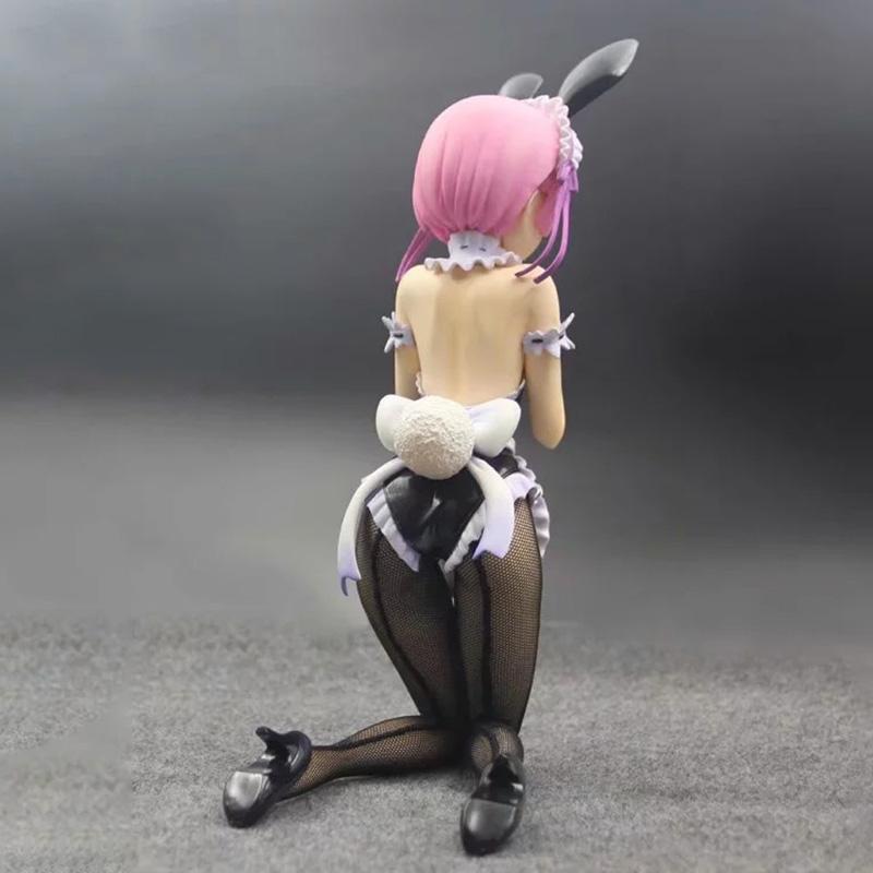 30cm Anime Re: Zero Starting Life In Another World Ram Rem Bunny Ver. 1/4 Toys PVC Action Figure Collection Doll Gift