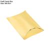 10/20/30Pcs Kraft Paper Pillow Candy Box Christmas Gift Packaging Boxes Candy Bags Wedding Baby Shower Birthday Party Decoration