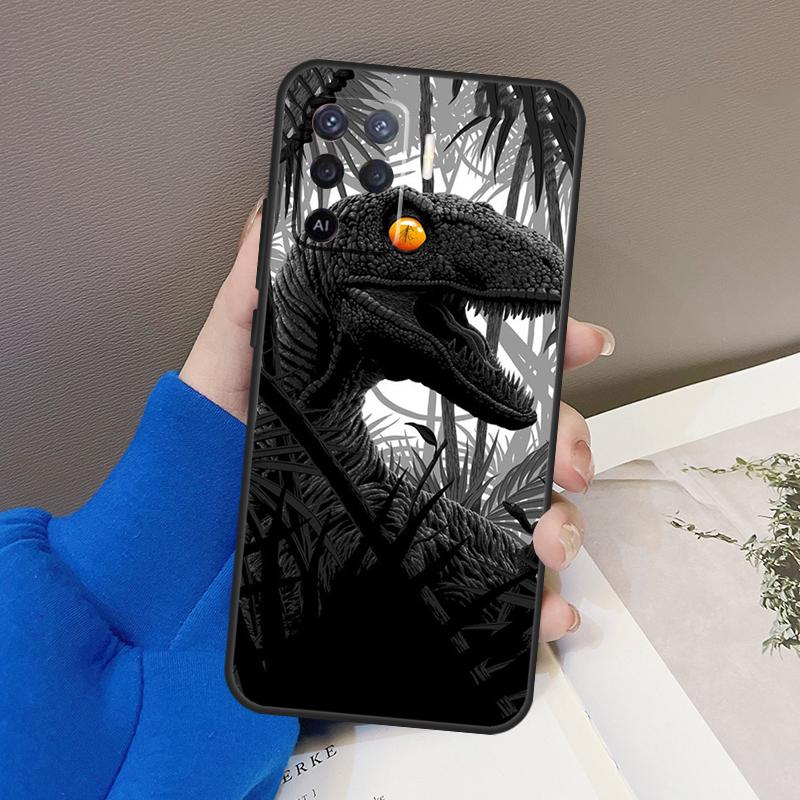 Jurassic Dinosaur Case For Oppo A76 A16 A96 A17 A18 A60 A80 A40 A38 A58 A78 A98 A94 A74 A54 A15 A57 A77 A5 Pro