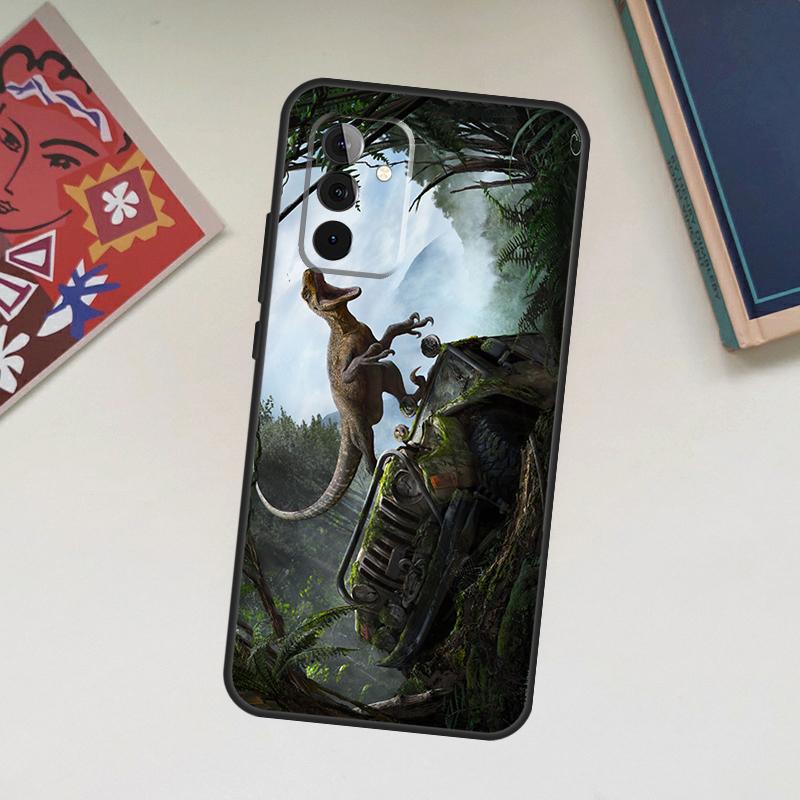 Dinosaur Case For Samsung Galaxy A13 A53 A33 A23 A06 A56 A16 A36 A55 A35 A17 A54 A34 A14 A52 A32 A15