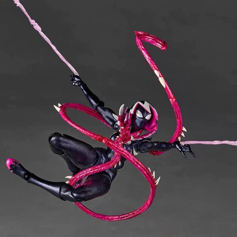 Marvel Venomized Gwen Stacy Action Figure Anime Collectible Model Articulated Joints For Marvel Fans Comic Enthusiasts