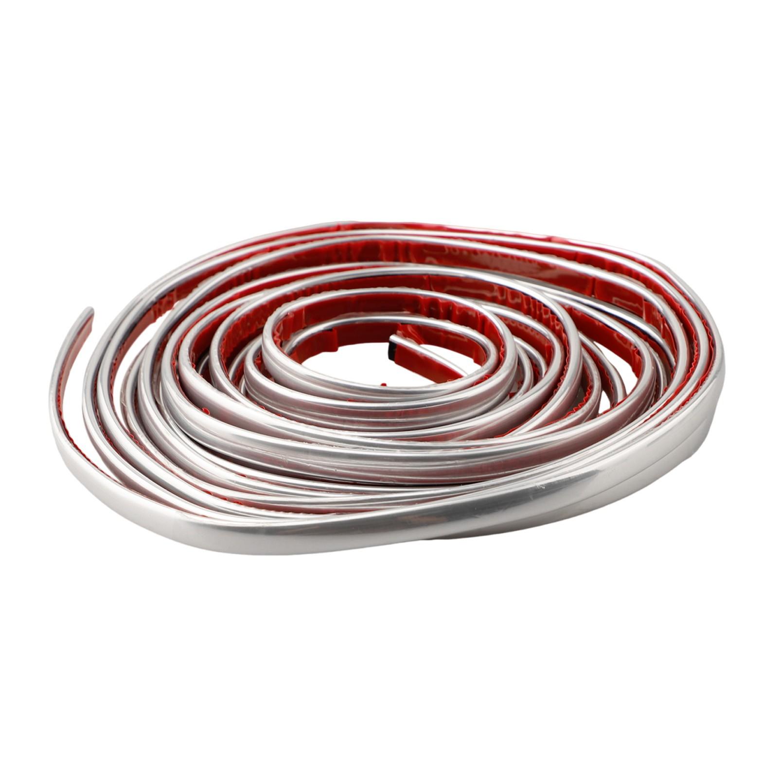 

Декоративная угловая полоса ПВХ наклейка на шов настенная кромочная полоса серебряный