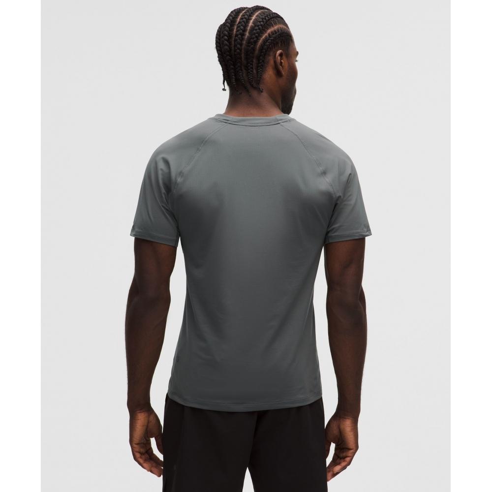 Lululemon Repper Short Sleeve Shirt Onyx Grey